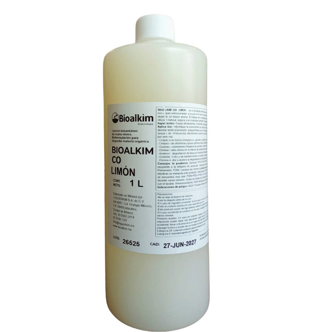 Bioalkim CO - Bacteria y Enzimas para Control de Olores y Degradador de Residuos