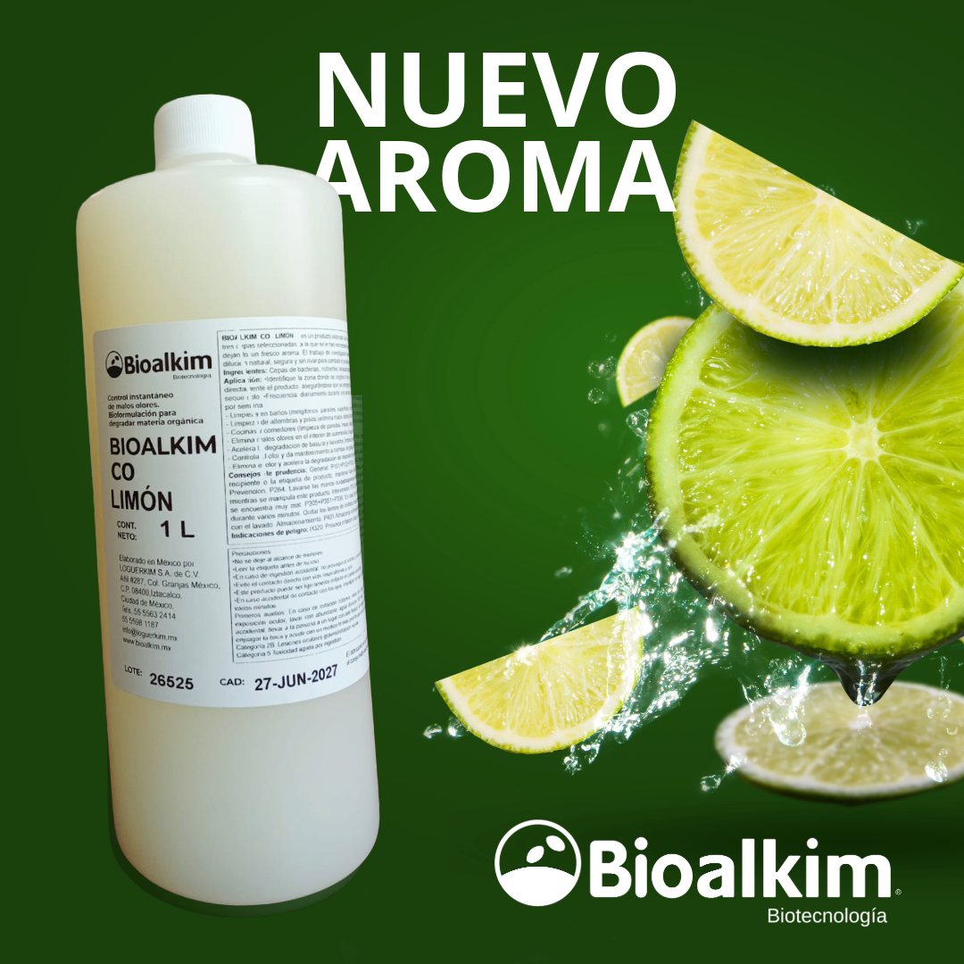 Bioalkim CO - Bacteria y Enzimas para Control de Olores y Degradador de Residuos