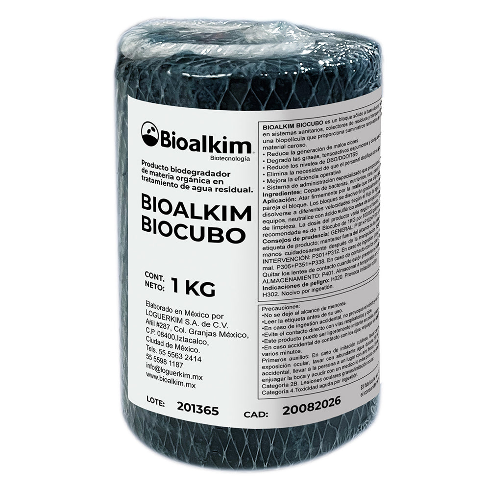 Biocubo Bioalkim Solución Biológica para Aguas Residuales
