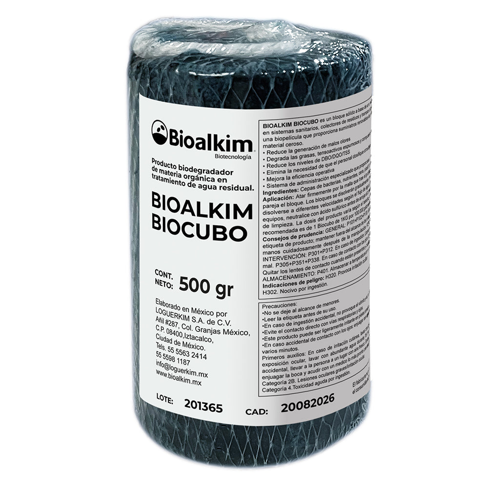Biocubo Bioalkim Solución Biológica para Aguas Residuales