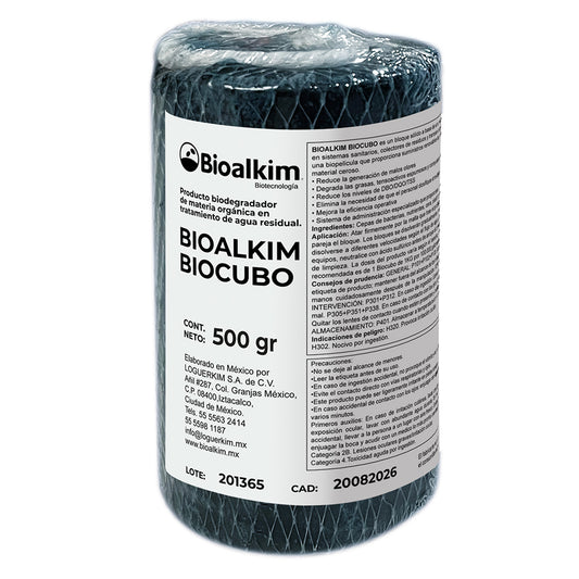 Biocubo Bioalkim Solución Biológica para Aguas Residuales