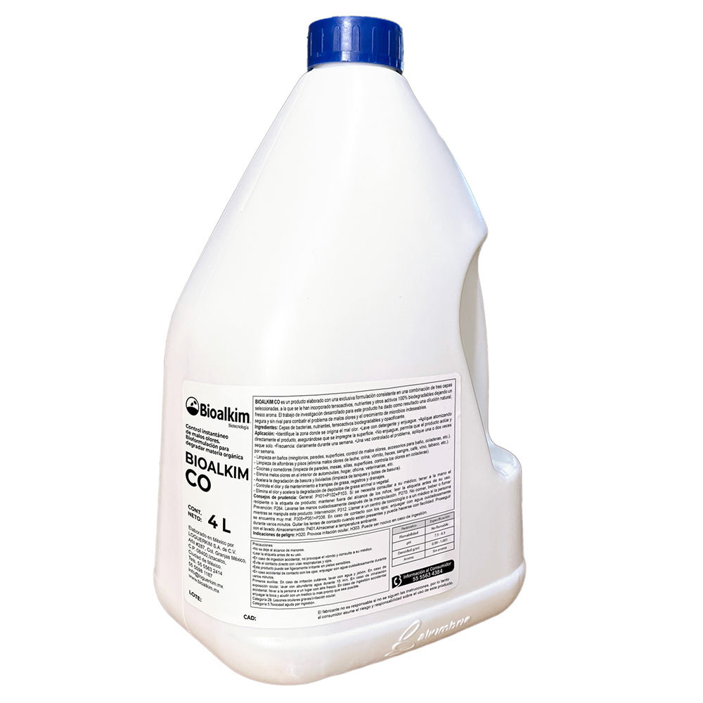1L -Bioalkim CO Eliminador de Olores y Degradador de Residuos